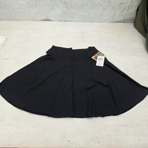 Stonewear Designs Women Black Active Cascade Skirt XL EUC